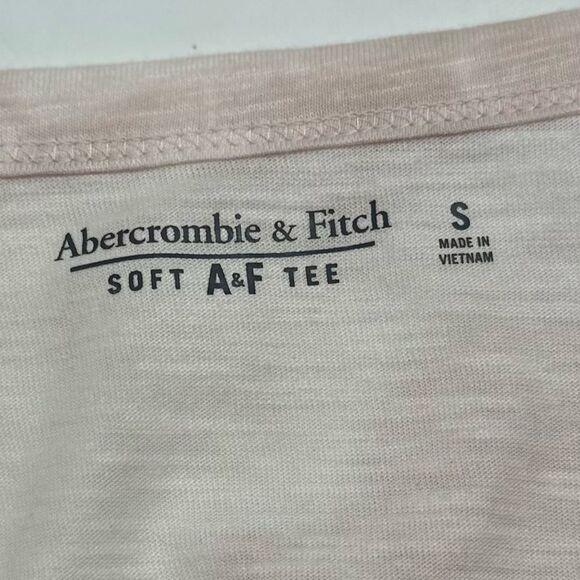 ABERCROMBIE AND FITCH V-neck Tee, Size SMALL - Picture 8 of 9